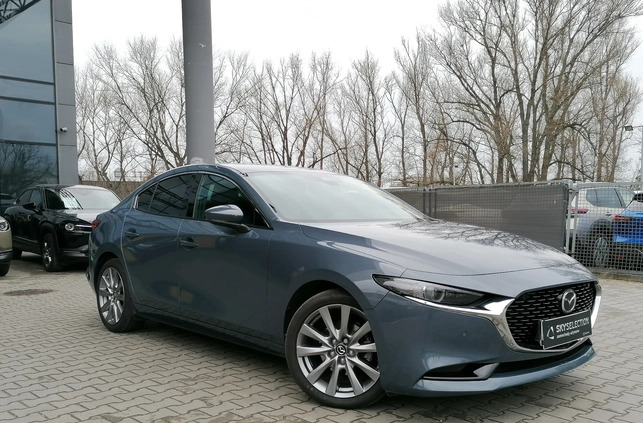 Mazda 3 cena 117900 przebieg: 25650, rok produkcji 2022 z Warszawa małe 277